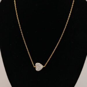 Cadena plata dorada 11