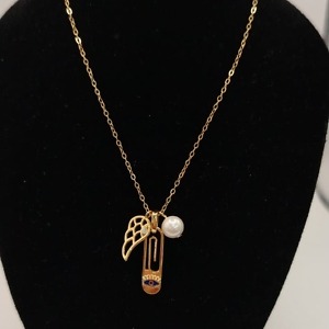 Cadena plata dorada 13